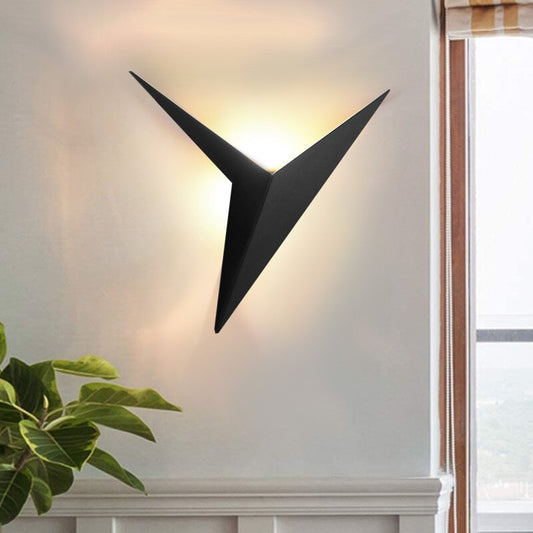 Led Wall Lamps Modern Minimalist Triangle Shape Nordic Style Indoor Stairs Lamps Living Room Lights Simple Lighting 3W AC85-265V