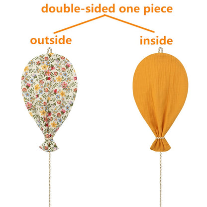 Double Side Printed Cotton Balloon, Wall Hanging Decor