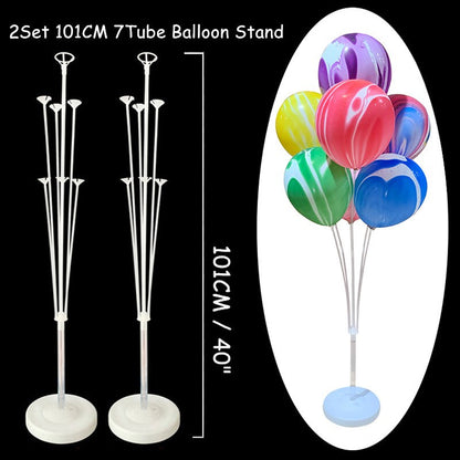 Newest Balloon Stand Column Balloon Garland Happy Birthday Party Decorations Adult Kids Balloon Box Wedding Event Party Supplies