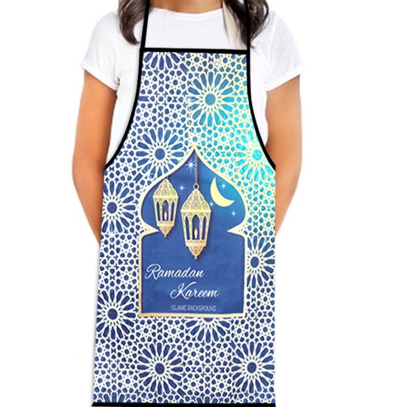 Islamic Kitchen Apronsm Muslim Eid Decor, Home Party Supplies.