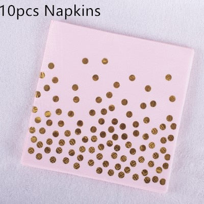 Rose Gold Dot Gilded Tablecloth 137*274cm Disposable Table cloth Kids Birthday Party Supplies Baby Shower Wedding Home Decor