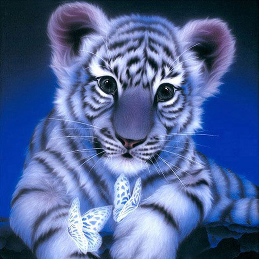 Diamond Painting Tiger, Cross Stitch Animal Embroidery