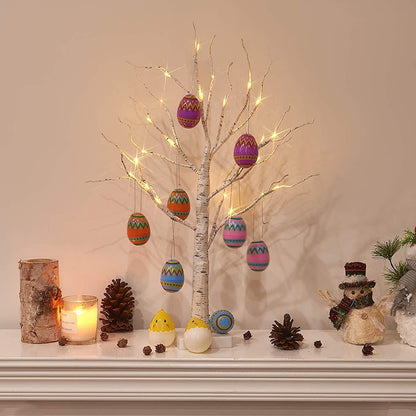 Easter Eggs Hanging Ornament, Easter Party Decorations for Home Table