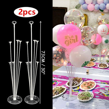 Newest Balloon Stand Column Balloon Garland Happy Birthday Party Decorations Adult Kids Balloon Box Wedding Event Party Supplies