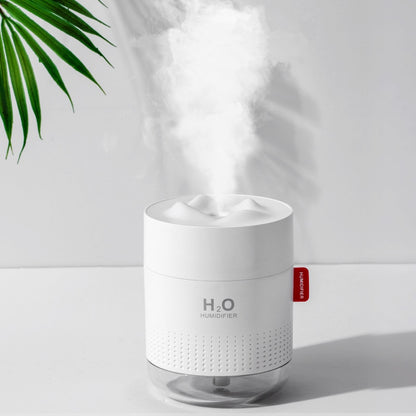 White Snow Mountain Humidifier, Ultrasonic USB Aroma Air Diffuser.