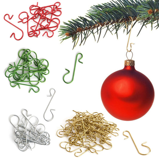 Christmas Ornament, Metal S-Shaped Hooks.