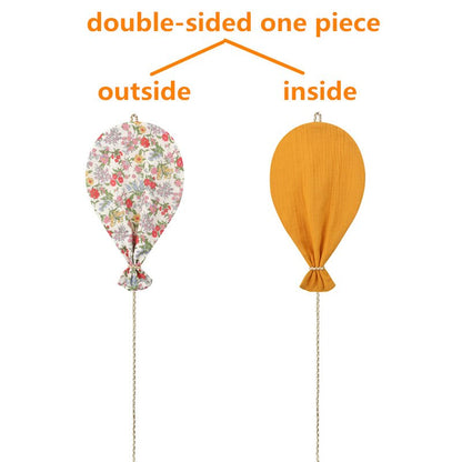 Double Side Printed Cotton Balloon, Wall Hanging Decor