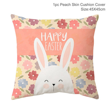 Happy Easter Decoration For Home Easter Rabbit Eggs Pillowcase Bunny Easter Party Decoration Supplies Easter Party Favor Gift