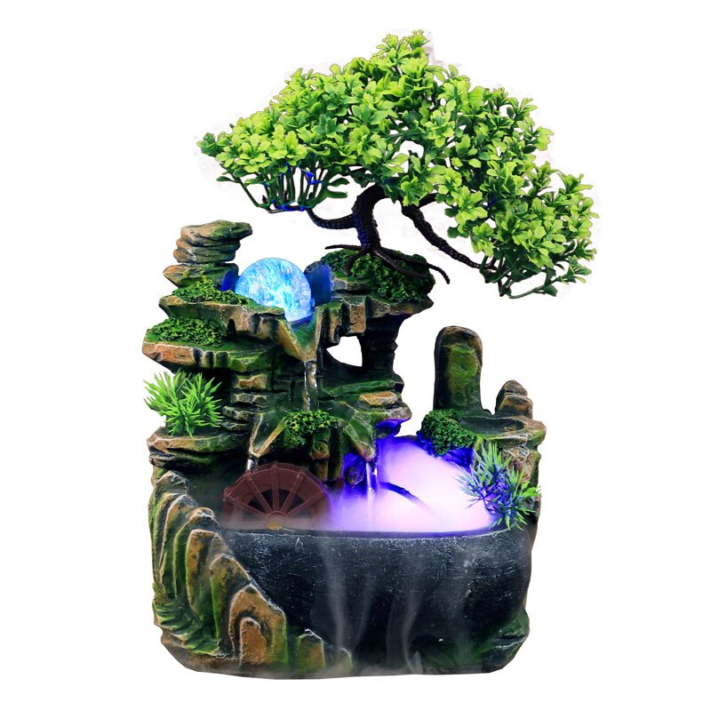 Waterfall Statue Feng Shui Ornaments - Home at First Site