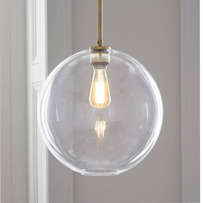 Modern Nordic Glass Light LED Hanging Lamp For Home