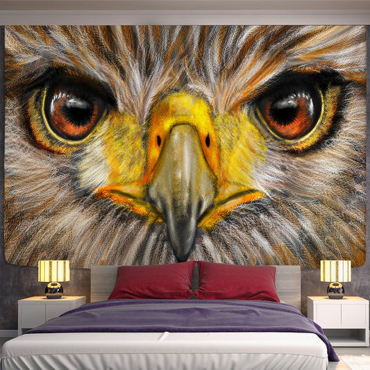 Owl Animal Tapestry Wall Hanging Witchcraft.