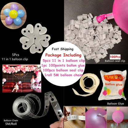 Newest Balloon Stand Column Balloon Garland Happy Birthday Party Decorations Adult Kids Balloon Box Wedding Event Party Supplies