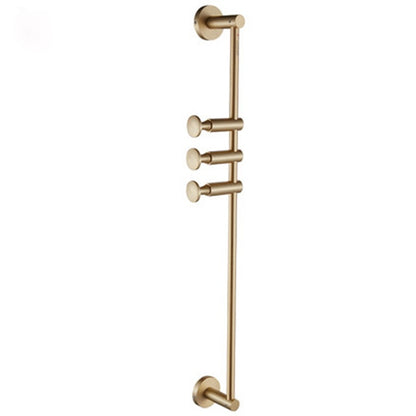 Gold/Black Brass Tower Hanger Dress Hook Coat Hanger Wall Hooks For Bag Cap Home Office Rack Rock Bedroom Cloth Holder