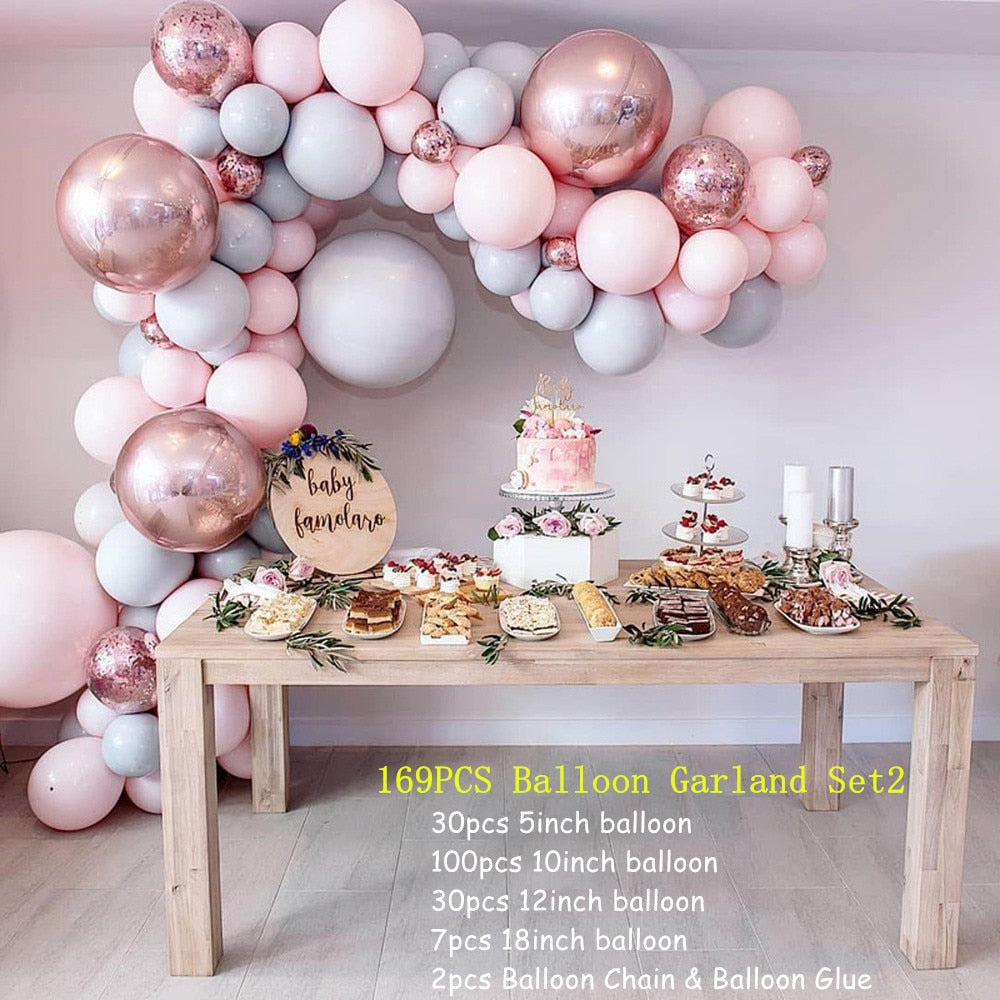 Newest Balloon Stand Column Balloon Garland Happy Birthday Party Decorations Adult Kids Balloon Box Wedding Event Party Supplies