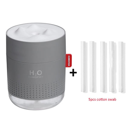 White Snow Mountain Humidifier, Ultrasonic USB Aroma Air Diffuser.