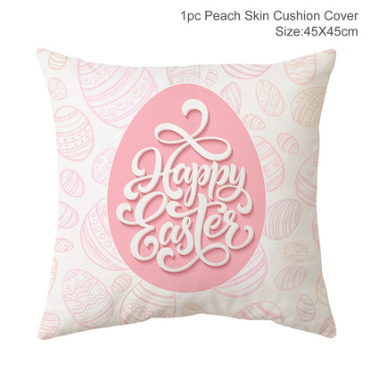 Happy Easter Decoration For Home Easter Rabbit Eggs Pillowcase Bunny Easter Party Decoration Supplies Easter Party Favor Gift