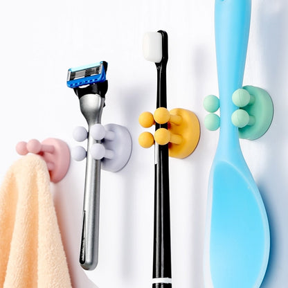 Creative Silicone Hook, Towel Rack, Wall Decoration