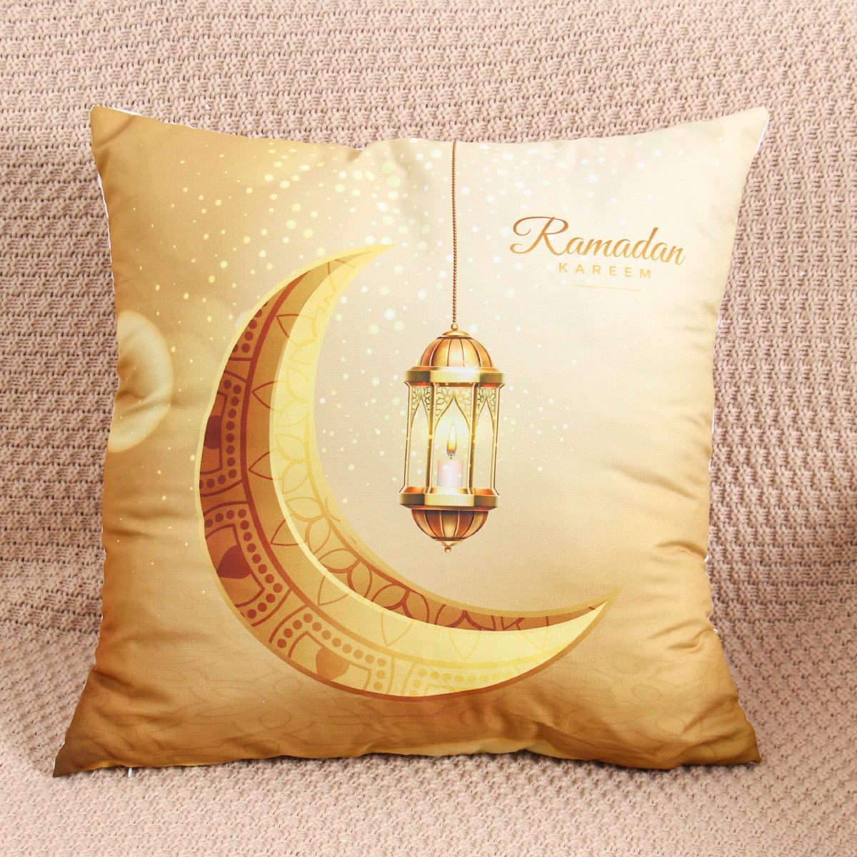 EID Mubarak Cushion Cover Ramadan Decoration For Home Ramadan Kareem Mubarak Muslim Islamic Party Supplies EID Pillowcase