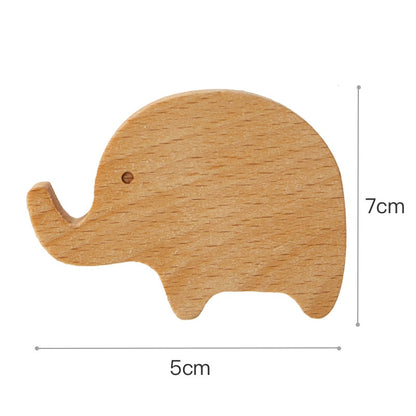 Wooden Hook, Creative Nordic Cute Animal, Wall Hanging Coat Hook Home Decoration.