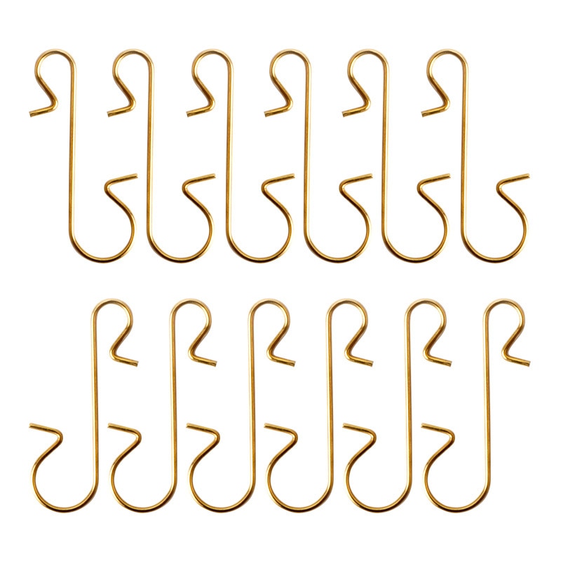 Christmas Ornament, Metal S-Shaped Hooks.