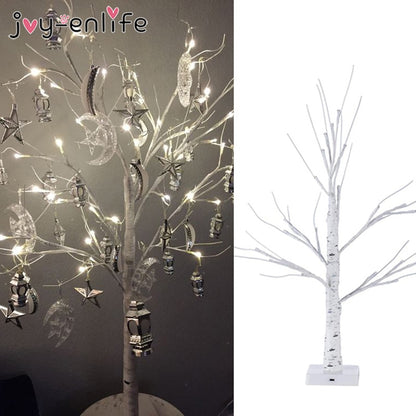 Ramadan decorations Led Birch Tree Light EID Mubarak decoration for home artificial tree lamp Ramadan Kareem Eid Al Adha party