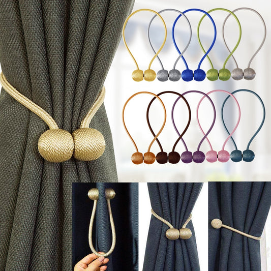 Magnetic Curtain Tieback, Curtain Tieback Polyester, Home Accessories