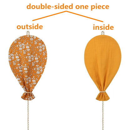 Double Side Printed Cotton Balloon, Wall Hanging Decor