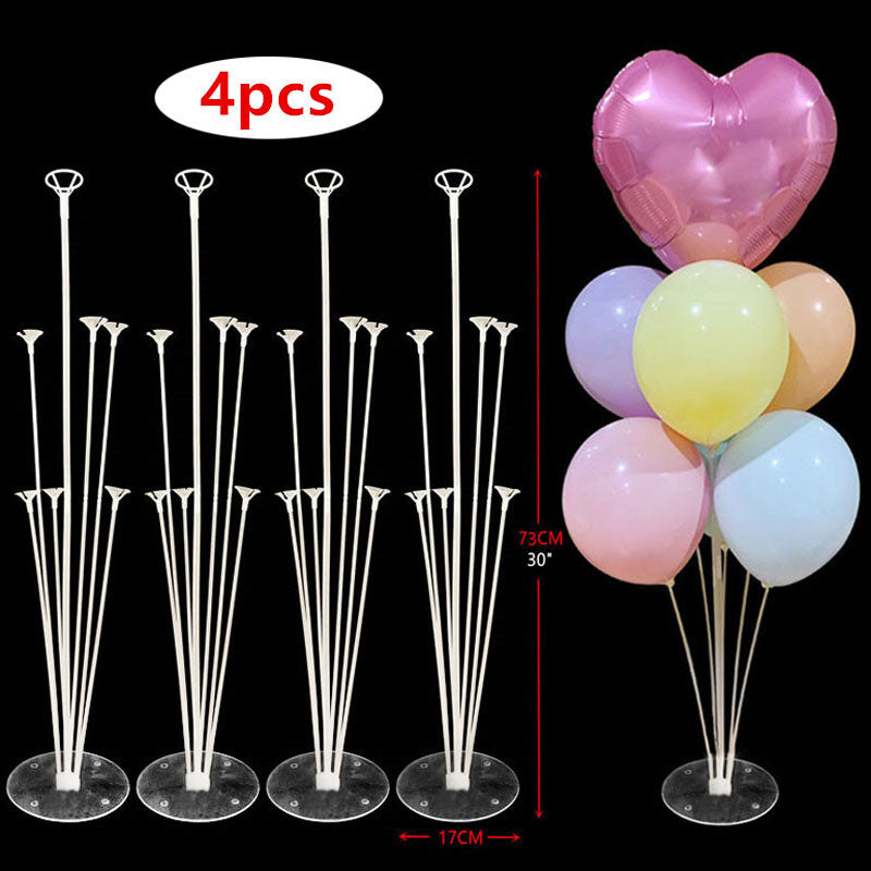 Newest Balloon Stand Column Balloon Garland Happy Birthday Party Decorations Adult Kids Balloon Box Wedding Event Party Supplies