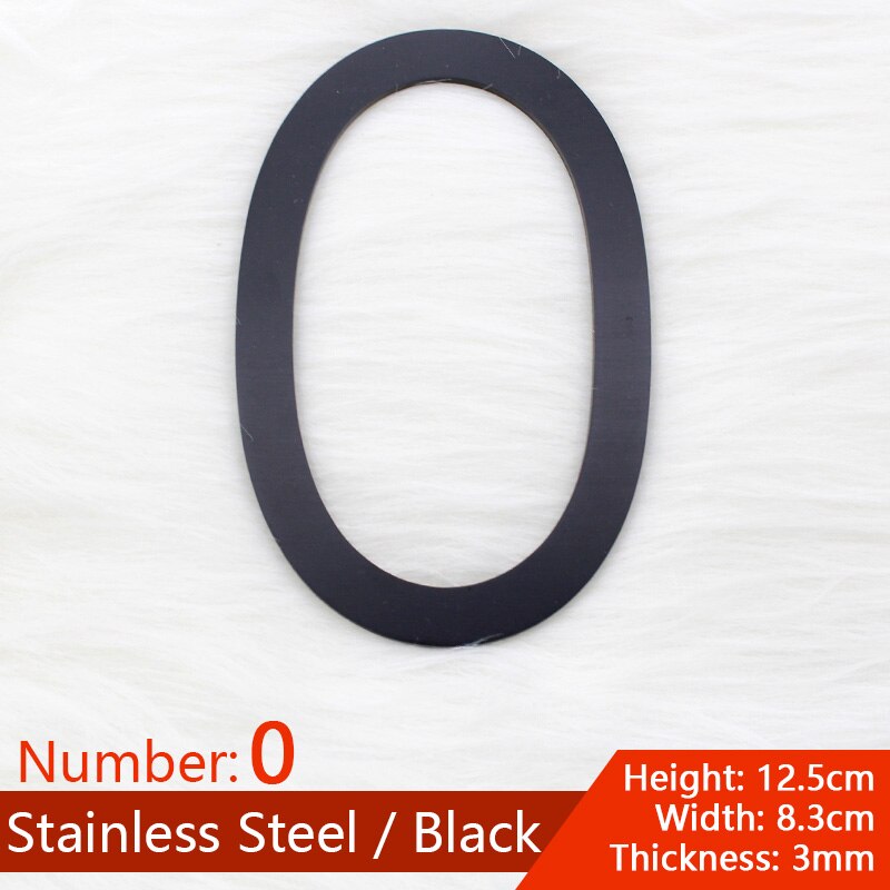 Stainless Steel House Number, Stickers Numbers of Apartments Door.