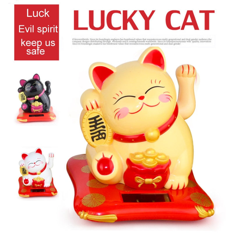 Waving Cat Home Decor, Cat Sculpture For Decoration.