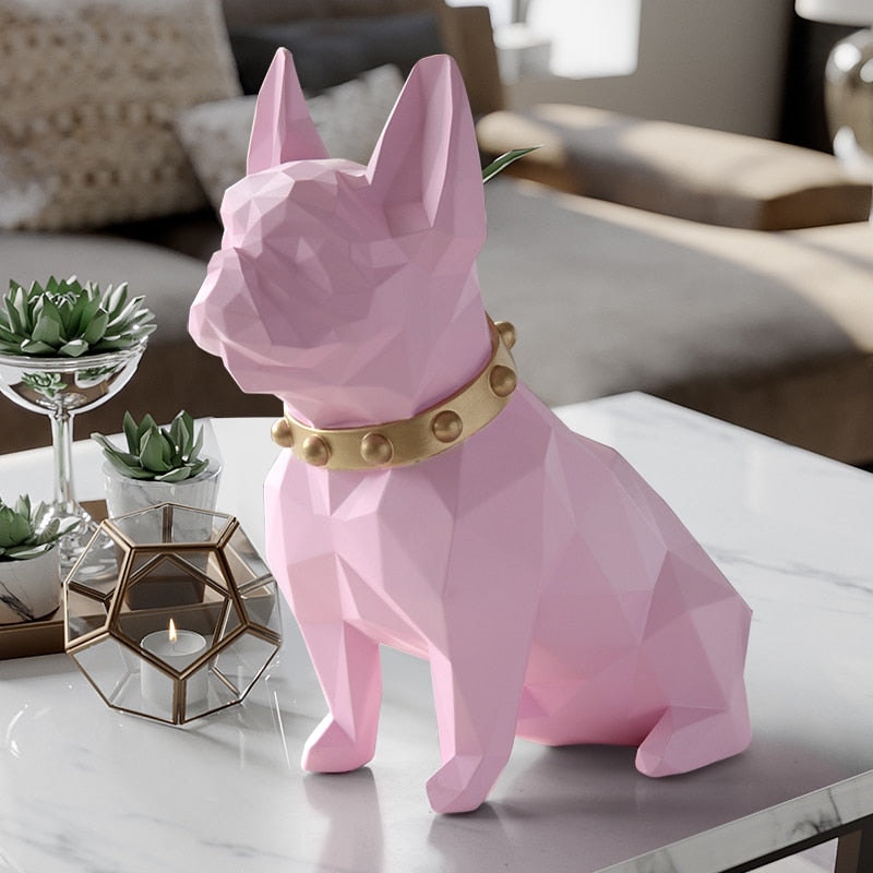 Dog Statue Home Decor Crafts Animal sculpture ornaments