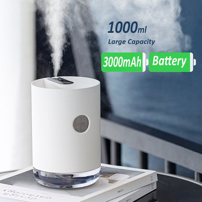 Air Humidifier USB, Ultrasonic Cool Mist Maker, Aroma Diffuser.