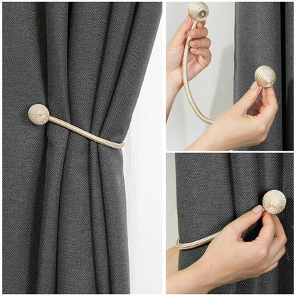 Magnetic Curtain Tieback, Curtain Tieback Polyester, Home Accessories