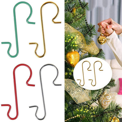 Christmas Ornament, Metal S-Shaped Hooks.