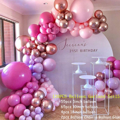 Newest Balloon Stand Column Balloon Garland Happy Birthday Party Decorations Adult Kids Balloon Box Wedding Event Party Supplies