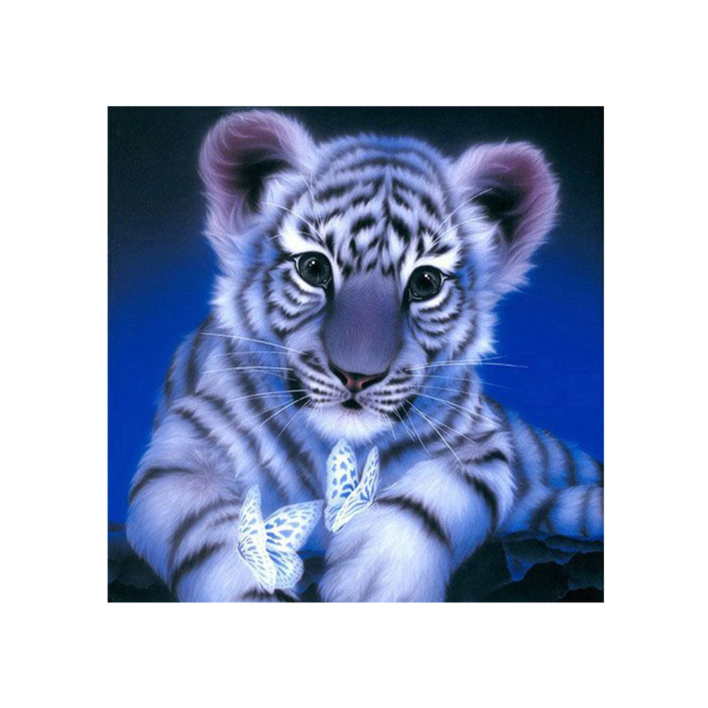 Diamond Painting Tiger, Cross Stitch Animal Embroidery