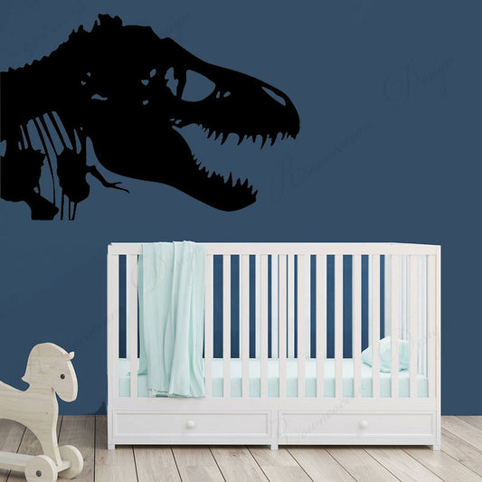 Jurassic Park T-Rex Dinosaur Wall Sticker Vinyl Home Decor Kids Room Boys Bedroom Playroom Nursery Decals Cartoon Murals 4416