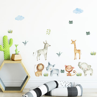 Cartoon Wall Sticker for Home Decor, Kingdergarten Wall Decor.