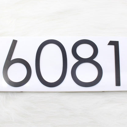 Stainless Steel House Number, Stickers Numbers of Apartments Door.