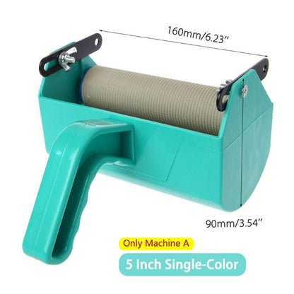 Wall Decoration Paint Roller 5&quot; Rubber Brush Tools Roll For Wallpapering Room House Wallpaper Modern Decor Painting Machine