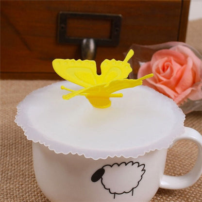 Butterfly Leakproof Coffee Mug, Beautiful Anti-dust Cup, Home Kitchen Gadgets