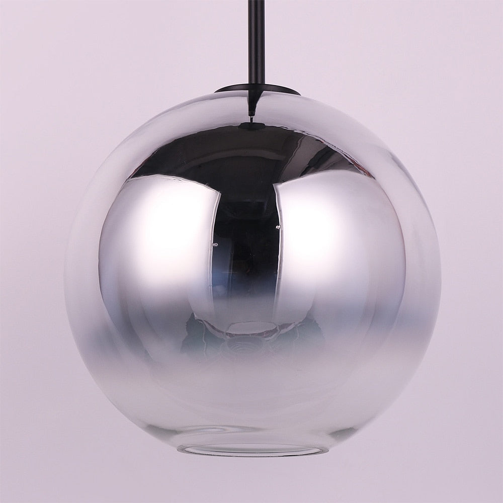 Modern Nordic Glass Light LED Hanging Lamp For Home