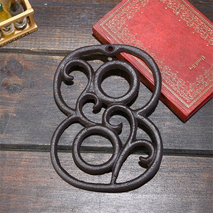 Industrial Cast Iron House Number American Style Door Numbers Address Customized Number For Home Restaurant Wall Living Room