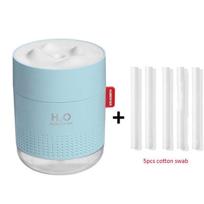 White Snow Mountain Humidifier, Ultrasonic USB Aroma Air Diffuser.