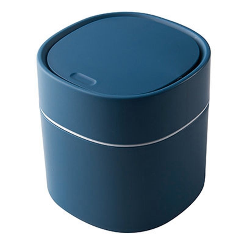 Mini Small Waste Bins Desktop Garbage Basket Home Table Plastic Trash Can Office Supplies Dustbins Sundries Barrel Box