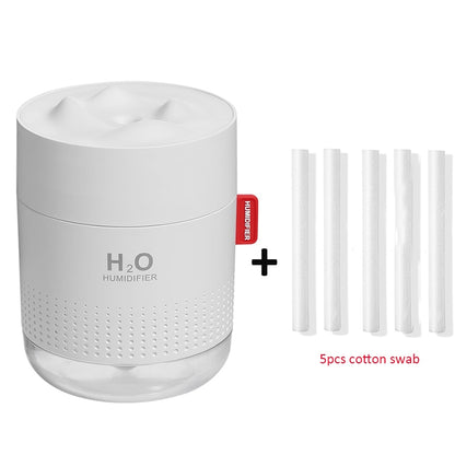 White Snow Mountain Humidifier, Ultrasonic USB Aroma Air Diffuser.