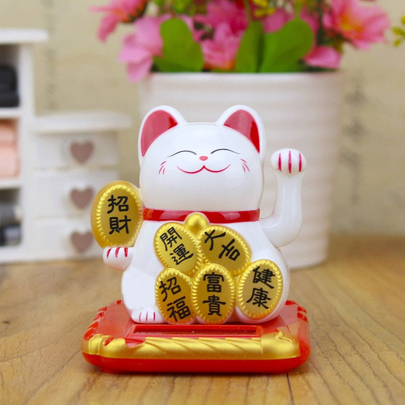 Waving Cat Home Decor, Cat Sculpture For Decoration.