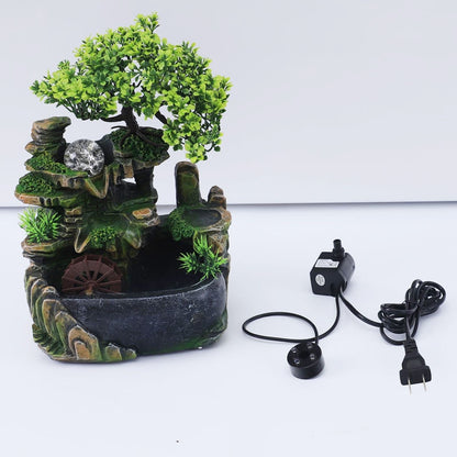 Waterfall Statue Feng Shui Ornaments - Home at First Site