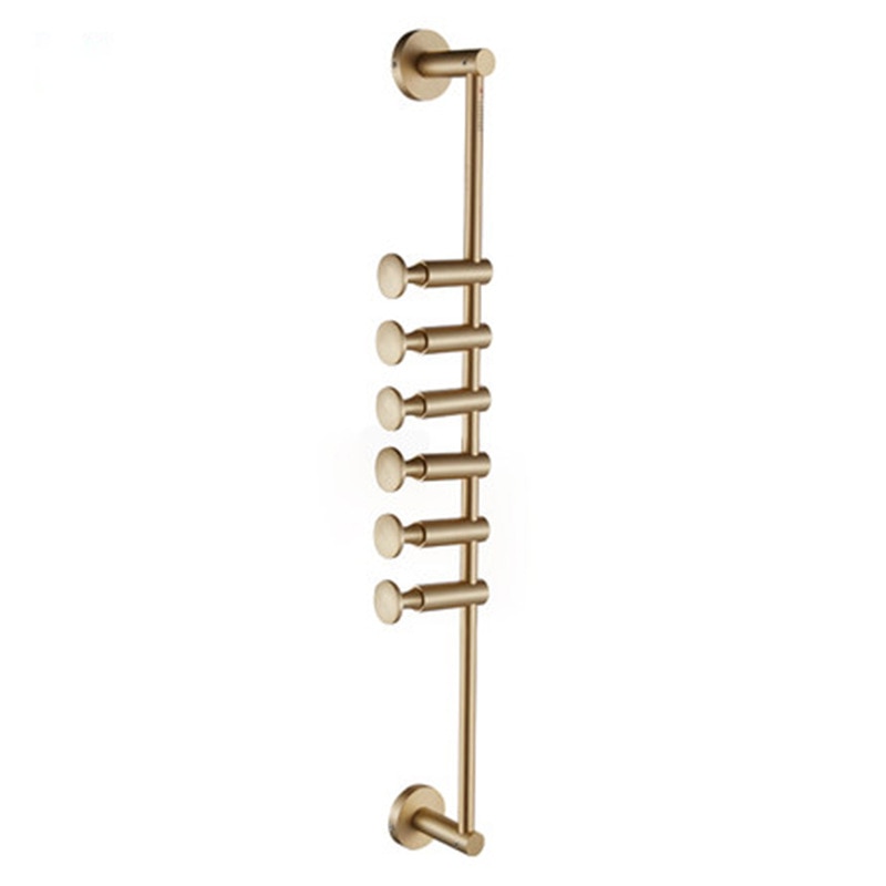 Gold/Black Brass Tower Hanger Dress Hook Coat Hanger Wall Hooks For Bag Cap Home Office Rack Rock Bedroom Cloth Holder