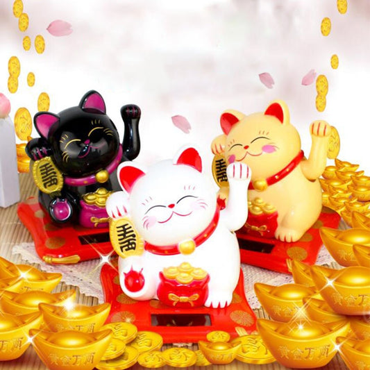 Waving Cat Home Decor, Cat Sculpture For Decoration.